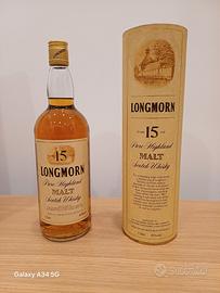 Bottiglia  whisky LONGMORN puro malto