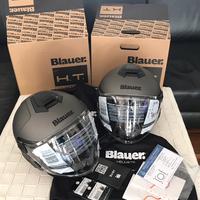 Caschi moto jet Blauer doppia visiera dj-01