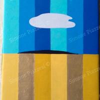 Quadro Simone Piazzesi - Campo di grano in Puglia