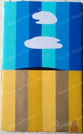 Quadro Simone Piazzesi - Campo di grano in Puglia