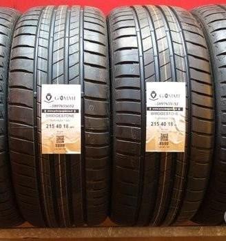 4 gomme 215 40 18 BRIDGESTONE A885