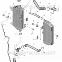 radiatori Yamaha yz 450 2018