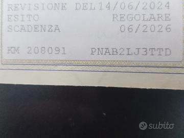 Macchina Peugeot 206sw anno 2006