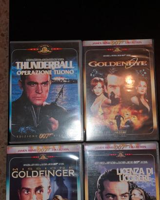 4 DVD SERIE JAMES BOND 007