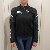 Giacca moto donna revit