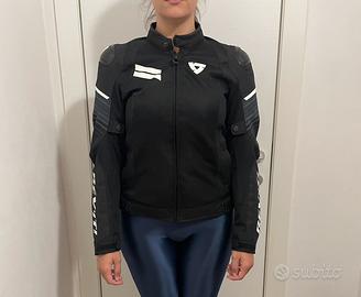 Giacca moto donna revit