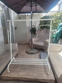 Stand appendi abiti con rotelle Ikea