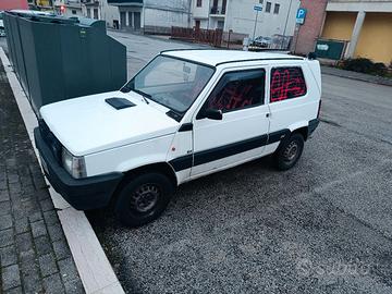 fiat panda 141 4x4 storica van siptel Telecom 