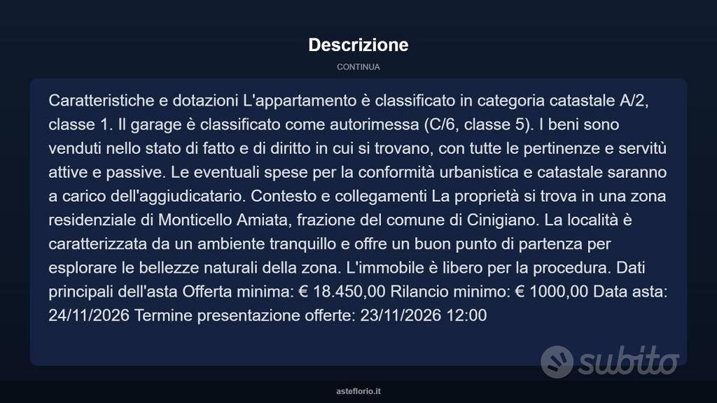 Appartamento – Cinigiano, Monticello Amiata - Vista 4