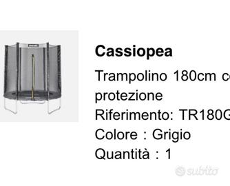 Trampolino nuovo