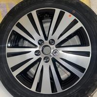 Gomma e cerchio in lega