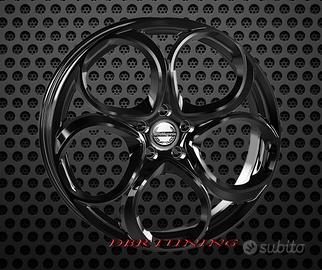 Cerchi lega 18 Tecnomagnesio JUNIOR Black Brera Gi