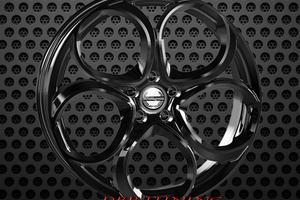 Cerchi lega 18 Tecnomagnesio JUNIOR Black Brera Gi