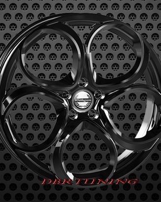 Cerchi lega 18 Tecnomagnesio JUNIOR Black Brera Gi