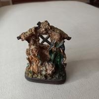 Mini presepe in resina cm.7x9 