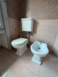 Coppia Sanitari Rétro Style WC +Bidet