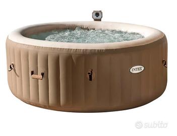 piscina con bolle e  riscaldamento -  marca intex