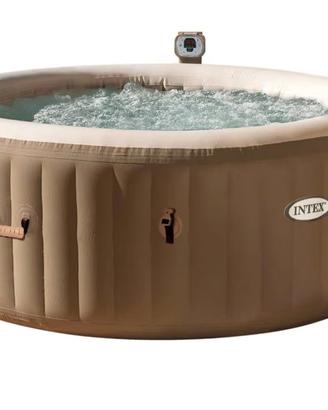 piscina con bolle e  riscaldamento -  marca intex