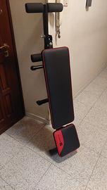 Panca pieghevole per body building