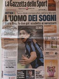 GAZZETTA DELLO SPORT 16° SCUDETTO INTER