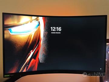 Monitor QLED Samsung Odissey G7 27" 240 Hz 1440P