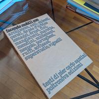 libro design  "Facendo mobili con" Poltronova 1977