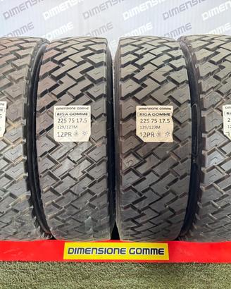 4 GOMME AUTOCARRO 225 75 R17.5 129/127 M DOT2518