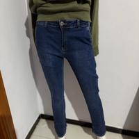 Jeans blu uomo M 48 semplice