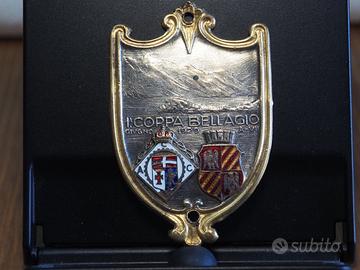 Placca Auto d'Epoca Coppa Bellagio 1929