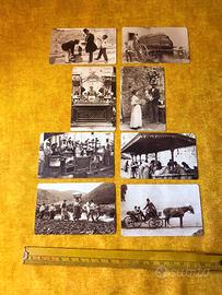 lotto 8 schede telefoniche nuove antichi mestieri