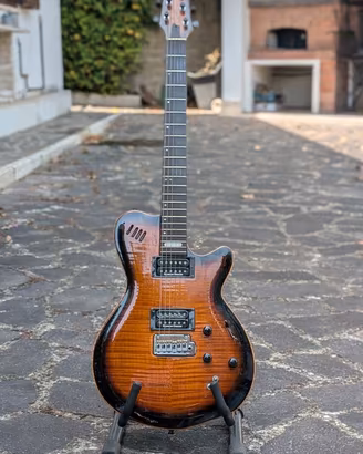 Godin LGXT Cognac Burst Flame AA – Made in Canada