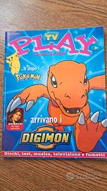 Rivista PLAY tv sorrisi e canzoni agazzi del 2000