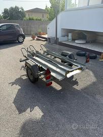 Carrello portamoto Ellebi 3 posti