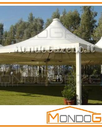 Gazebo Maxi Copertura 12X12 fissa acciaio NUOVA