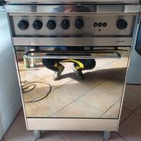 cucina a gas forno a gas lofra in acciaio inox