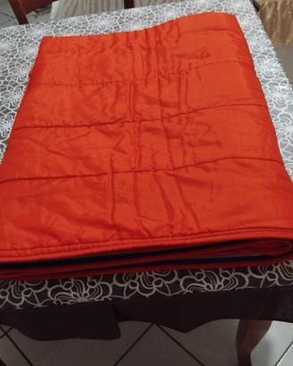 Sacco a pelo campeggio L 1,40 cm  H 1,68 cm rosso