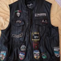 Gilet Moto Vera Pelle Sons Vulcan