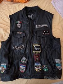 Gilet Moto Vera Pelle Sons Vulcan