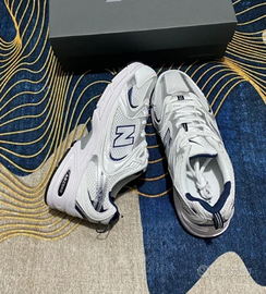 New Balance 530 White Silver Navy  EU 39.5