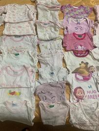 lotto abiti  bambine, bebe usato