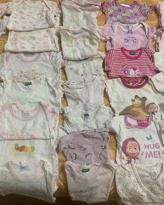 lotto abiti  bambine, bebe usato