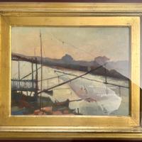 Quadro Otto Valori - Controluce sul Fiume