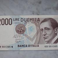 2000 Lire Marco Polo VARIANTE COLORE