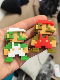 set 8 bit super mario Action Figure 