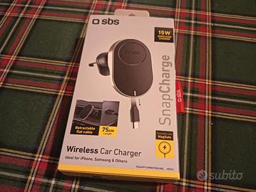 sbs wireless car charger 15 W iPhone Samsung