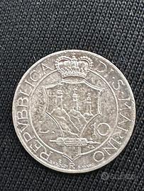 Moneta repubblica di San Marino