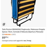 letto richiudibile