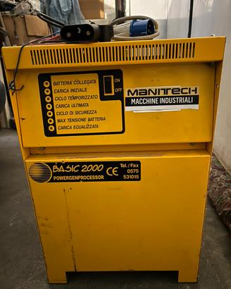 Carica batteria muletto