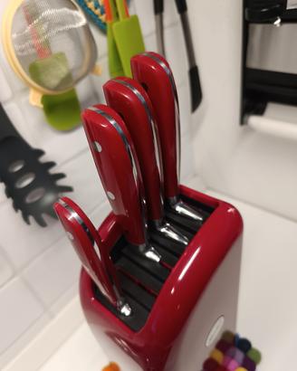 Ceppo Berkel con 4 coltelli