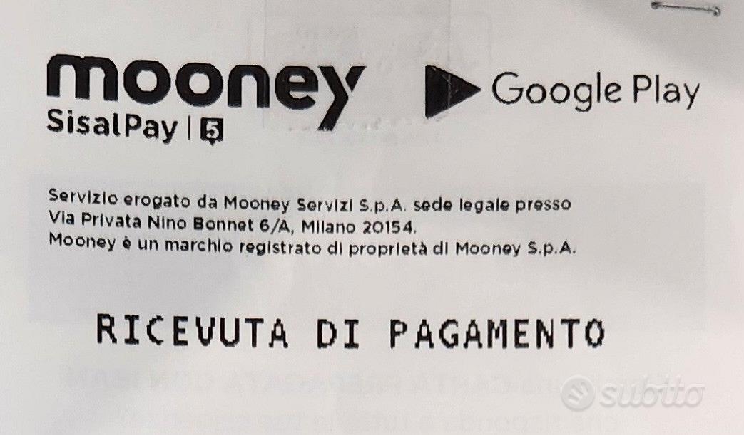 Codice Ricarica Google Play - Console e Videogiochi In vendita a Chieti